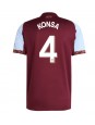Aston Villa Ezri Konsa #4 Replika Hemmakläder 2025-26 Kortärmad